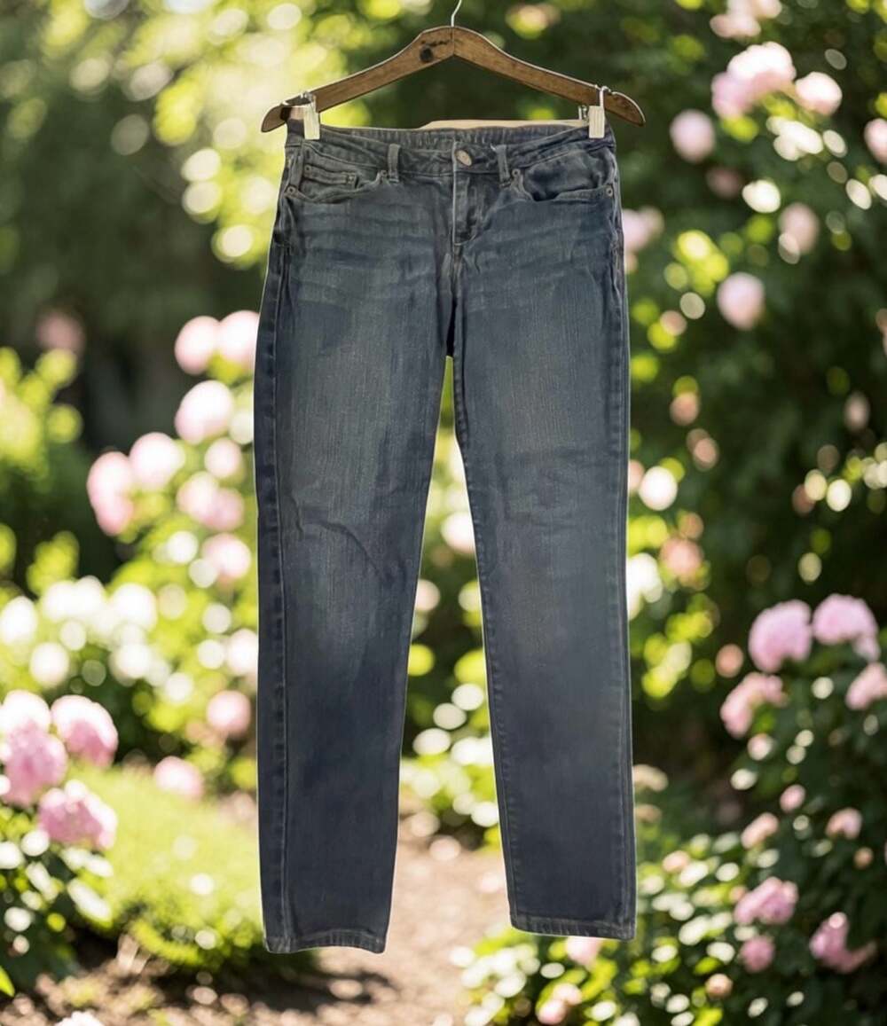 Aeropostale Skinny Jeans Size 4 Regular Blue Denim